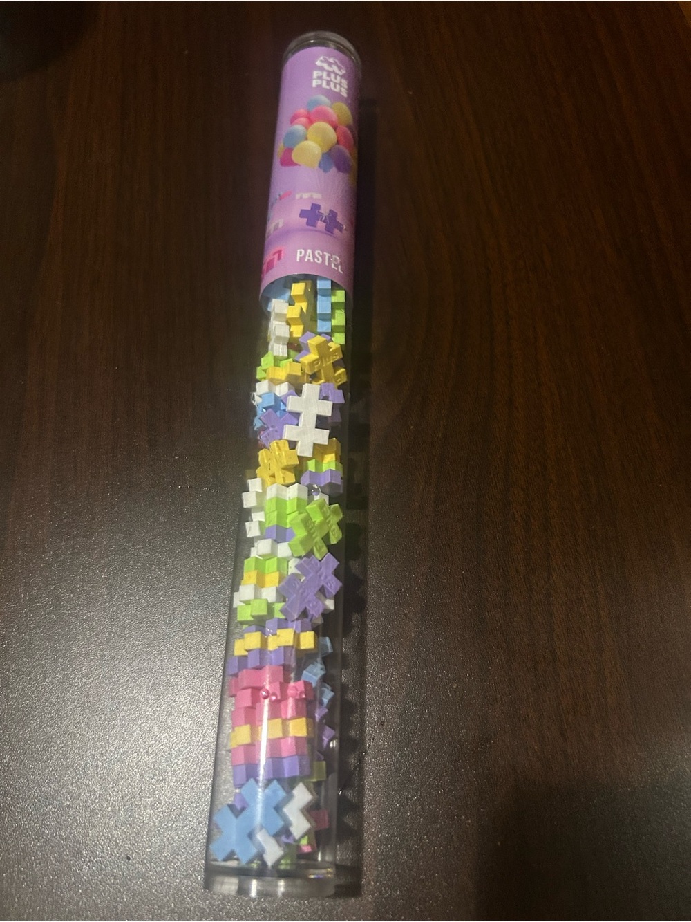 Plus Plus Pastel Building Blocks Tube - Picture 4 of 4